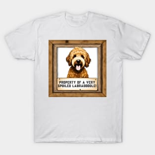 Property of a Very Spoiled Labradoodle T-Shirt